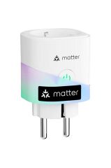 Matter Akıllı Priz, Elektrik Tüketimli Wi-Fi Priz, Balkon Elektrik Santrali Için, Apple