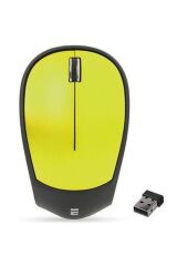 Sm-340 Usb Yeşil 3d Optik Süper Sessiz Alkalin Pilli Kablosuz Mouse Modern Tasarım 431550