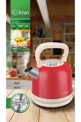 Kk-3340 Paslanmaz Çelik  Retro Su Isıtıcı Kettle 2,2 Litre