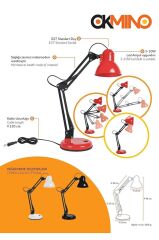 Akrobat Masa Lambası (SİYAH)