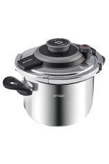 Vera Düdüklü Tencere 6 Litre Siyah