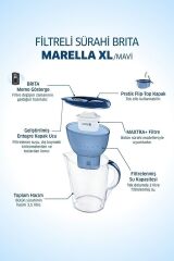 Marella Xl 2 Filtreli Su Arıtma Sürahisi - Mavi