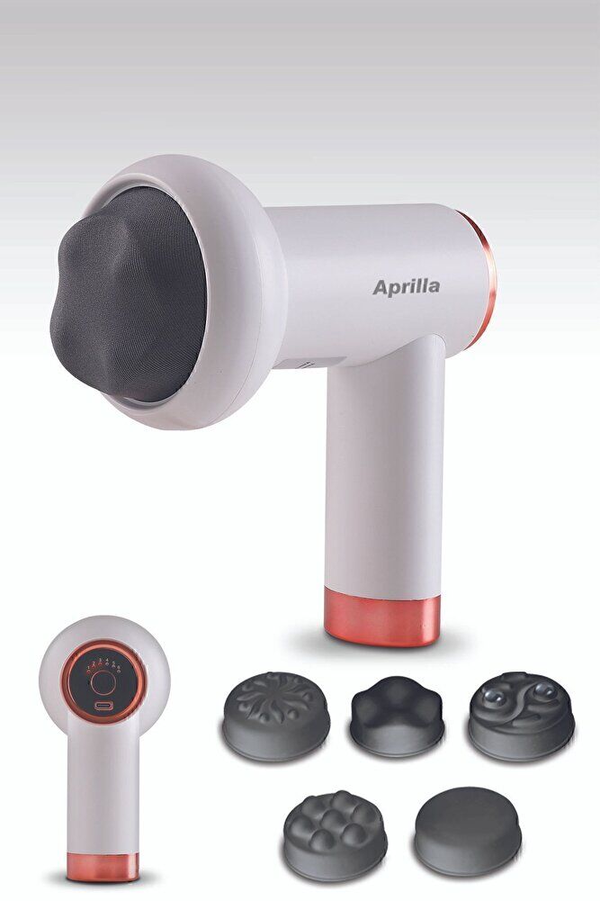 Afm-2814 Şarjlı 5 Başlıklı Selülit Gidericili Masaj Aleti Ve Titreşimli Masaj Cihazı