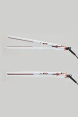 Ahs-2033 Beyaz Geniş Seramik Kaplamalı Güçlü Saç Düzleştirici (40mm*120mm)