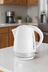 Solid Su Isıtıcı Kettle Beyaz