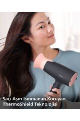 BHD350 Thermoprotect Saç Kurutma Makinesi - 2100W, Gelişmiş İyonik Bakım,