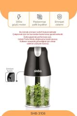 SHB-3106 4 Bıçaklı Doğrayıcı