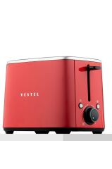 Retro Kırmızı Ekmek Kızartma Makinesi