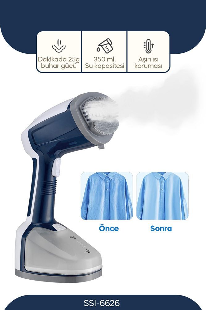 SSI-6626 Buharlı Kırışıklık Giderici - 1500W