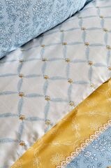 Carlene Çift Kişilik Nevresim Takımı Sarı