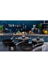 Titanyum 6x Unlimitedone I?ndüksiyon Tabanlı 3'lü Tava Seti - 20/24/28 Cm