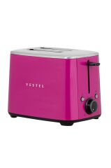 Retro Pembe Ekmek Kızartma Makinesi