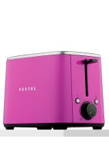 Retro Pembe Ekmek Kızartma Makinesi