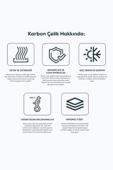 Multichef Valente 3 Parça Karbon Çelik Kek Kalıbı Seti Green