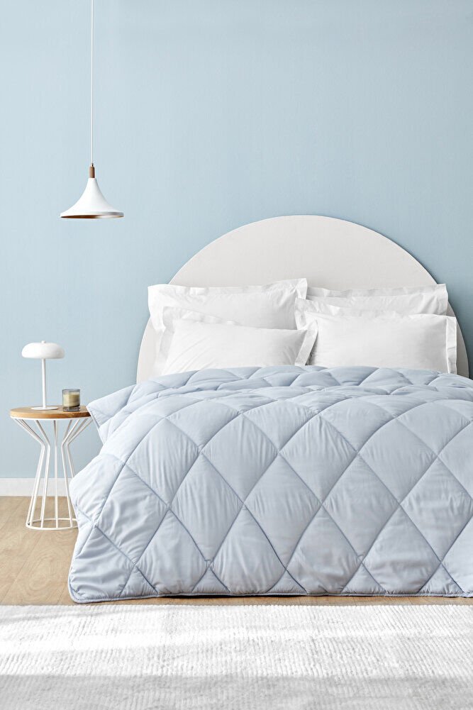 Grimes Mikrofiber Tek Kişilik Yorgan Mavi