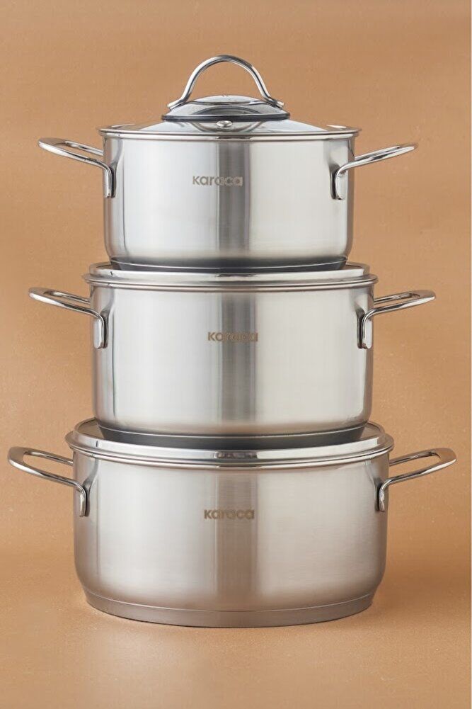 Fiorino İndüksiyon Tabanlı Mini Tencere Seti 6 Parça