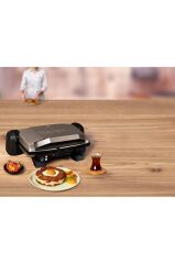 Gc191e41 Toast Expert 1800 Watt Yapışmaz Döküm Kaplama Izgara Ve Tost Makinesi (gümüş)