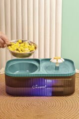 Pets Kpf-10548 Mama Kabı ve Otomatik Evcil Hayvan Su Çeşmesi