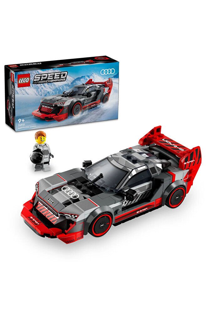 ® Speed Champions Audi S1 e-tron quattro Yarış Arabası 76921 - 9+ Oyuncak Model Yapım Seti (274P)