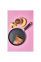 Titanyum 1x Simplecook Difüzyon Tabanlı Krep Tava - 25 Cm