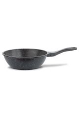 Granit Döküm 28 Cm Wok Tava Gri