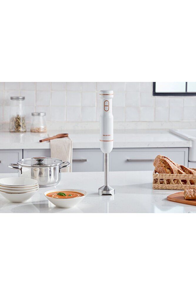 Elb 3001 4 Bıçaklı El Blenderı Beyaz-bakır