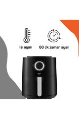 AR2062-G Airtasty Yağsız Fitöz Airfryer, 4 Litre Kapasite, Gümüş