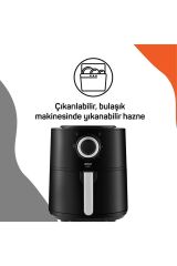 AR2062-G Airtasty Yağsız Fitöz Airfryer, 4 Litre Kapasite, Gümüş