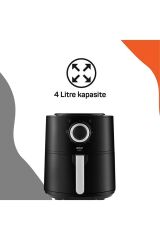AR2062-G Airtasty Yağsız Fitöz Airfryer, 4 Litre Kapasite, Gümüş