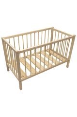 Montessori Ahşap Bebek Yatağı