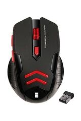Sm-763 Kırmızı 6d 2400 Dpi 2.4 Ghz Siyah Mouse Modern Tasarım 431550