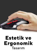 Sm-763 2400 Dpi 2.4 Ghz Aydınlatmalı Gaming Oyuncu Kablosuz Mouse
