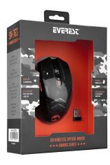 Sm-763 2400 Dpi 2.4 Ghz Aydınlatmalı Gaming Oyuncu Kablosuz Mouse
