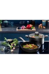 Titanyum 6x Unlimitedone I?ndüksiyon Tabanlı Wok Tava - 28 Cm