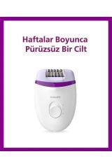 BRE225/05 Kablolu Epilatör,Bacak İçin Kullanım,2 Hız Ayarı,Yıkanabilir Başlık