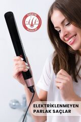 Mila Dijital Ekran Keratin Seramik Ince Plakalı Saç Düzleştirici Ve Şekillendirici Gm7172