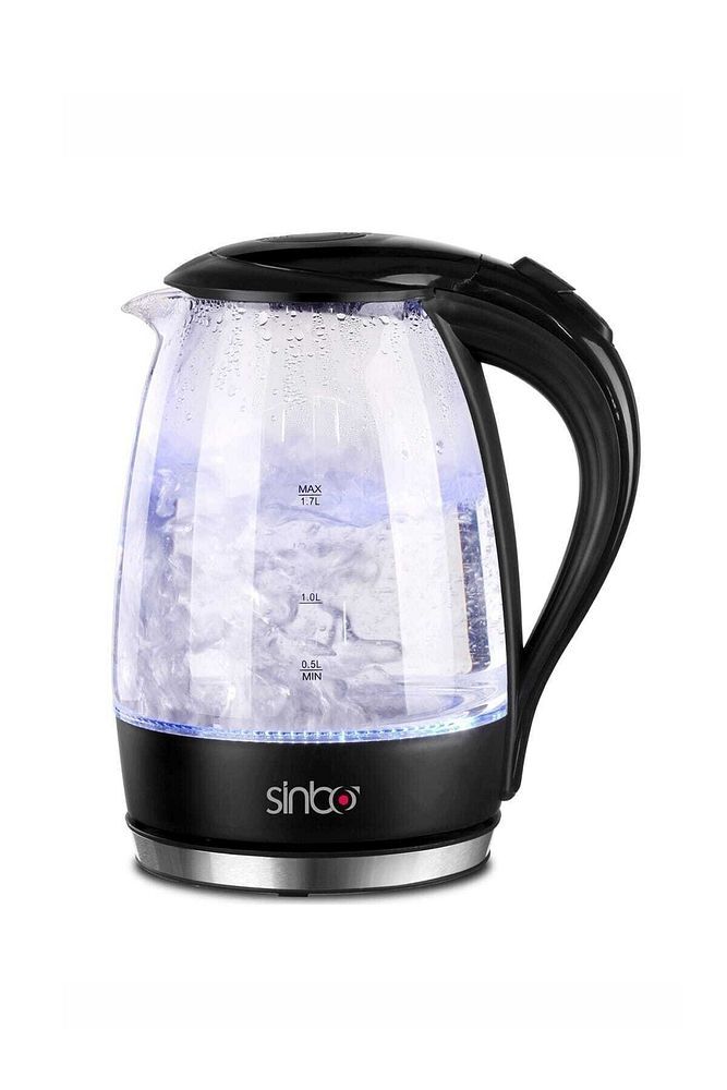 SK-7338 Işıklı Cam 1.7 Lt Kettle