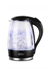 SK-7338 Işıklı Cam 1.7 Lt Kettle