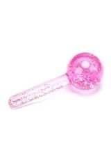 Ice Globes Buz Küresi Soğuk Masaj Terapi Topu Leke Önleyici Cilt Pürüzsüzleştirici Rahatlatıcı Pembe