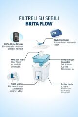 Flow Su Sebili Xxl 2 Filtreli 'buzdolabınıza Sığacak Şekilde Tasarlanmıştır'