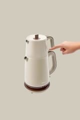 Vintage Royaltea 1734H Inox Çay Makinesi Bej