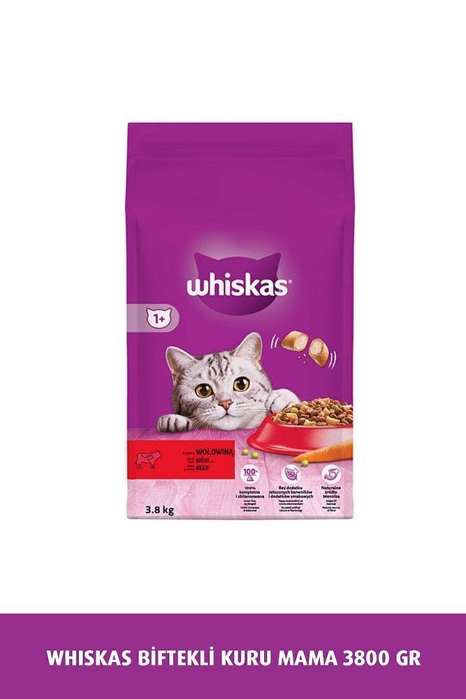 Sığır Etli Yetişkin Kedi Kuru Maması 3,8 Kg