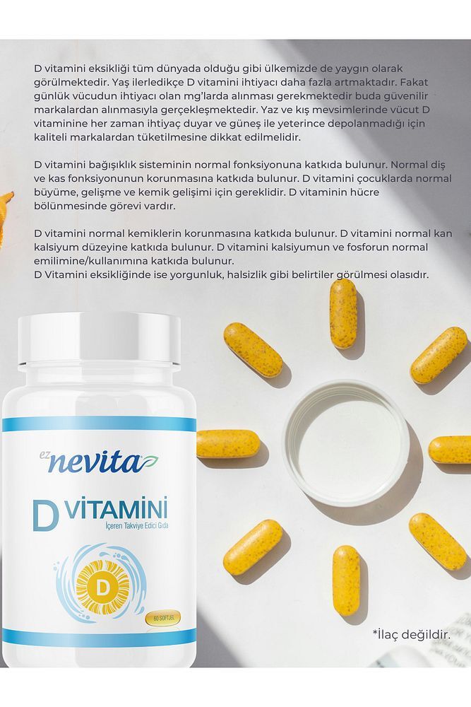 D Vitamini 60 Tablet -
