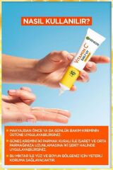 C Vitamini Günlük Güneş Koruyucu Fluid Yüz Kremi Görünmez Doku Spf50 40ml