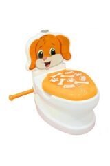 Turuncu Eğitici Köpek Klozet