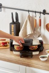 Toastbuster 1337h 4 Ekmekli Tost Makinesi Krem