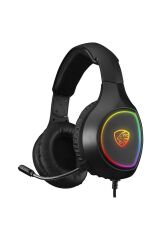 Hy-g5 X-conan Siyah Rgb Işıklı Pc-ps4-xbox-telefon Destekli Gaming Oyuncu Mikrofonlu Kulaklık