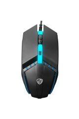 Hkm-x86 Işıklı Oyuncu Klavye Mouse Set