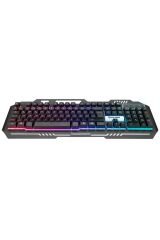 Hkm-x86 Işıklı Oyuncu Klavye Mouse Set