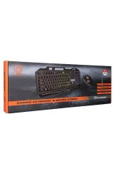 Hkm-x86 Işıklı Oyuncu Klavye Mouse Set
